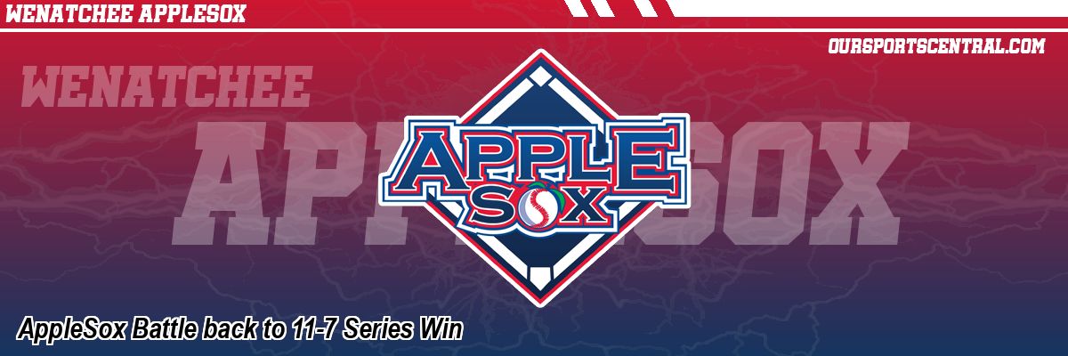 AppleSox Battle back to 11-7 Series Win