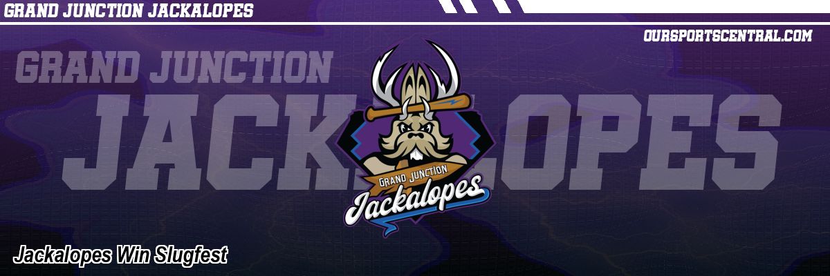 Jackalopes Win Slugfest