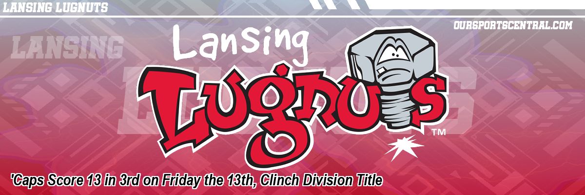 'Caps Score 13 in 3rd on Friday the 13th, Clinch Division Title