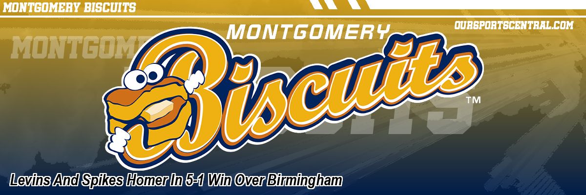 Levins And Spikes Homer In 5-1 Win Over Birmingham