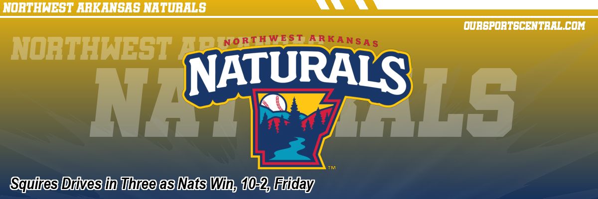 Squires Drives in Three as Nats Win, 10-2, Friday