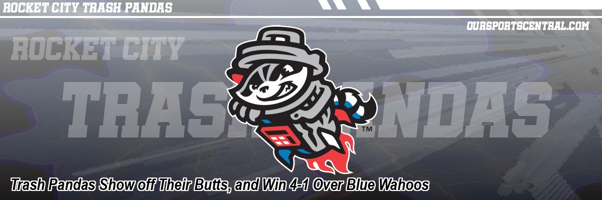 Trash Pandas Show off Their Butts, and Win 4-1 Over Blue Wahoos