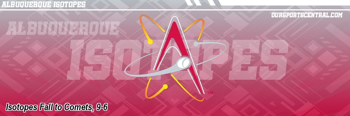 Isotopes Fall to Comets, 9-6