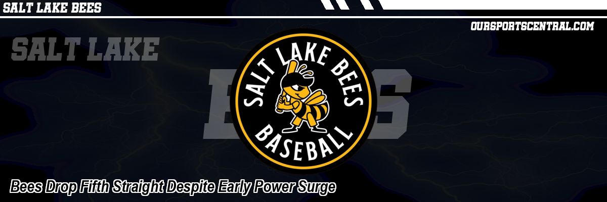 Bees Drop Fifth Straight Despite Early Power Surge