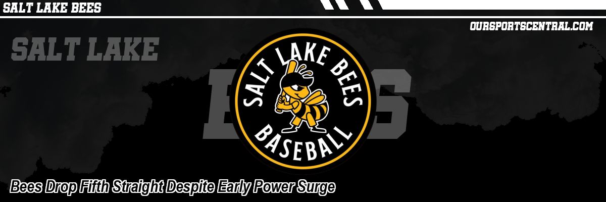 Bees Drop Fifth Straight Despite Early Power Surge