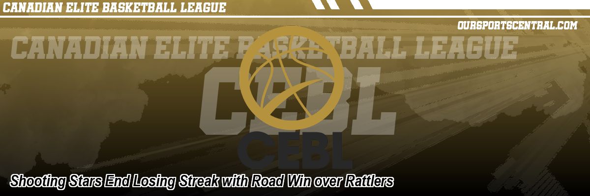 Shooting Stars End Losing Streak with Road Win over Rattlers