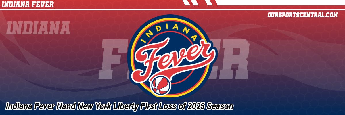 Indiana Fever Hand New York Liberty First Loss of 2025 Season