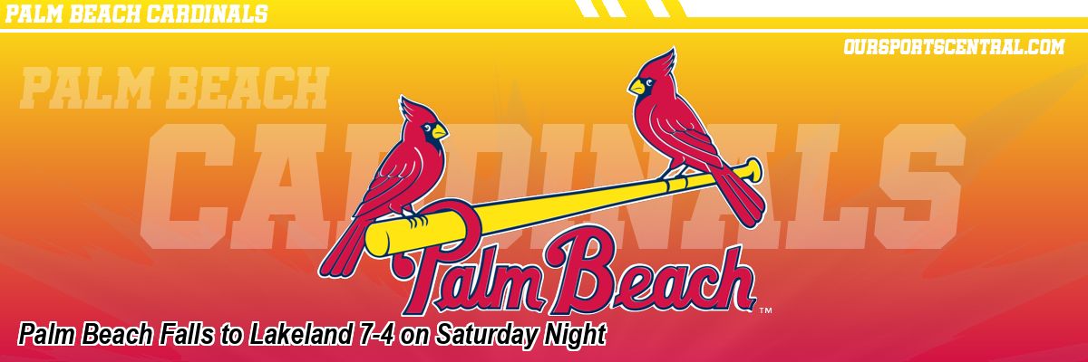 Palm Beach Falls to Lakeland 7-4 on Saturday Night