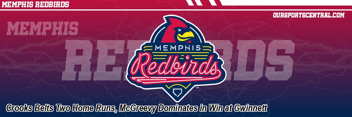 Crooks Belts Two Home Runs, McGreevy Dominates in Win at Gwinnett