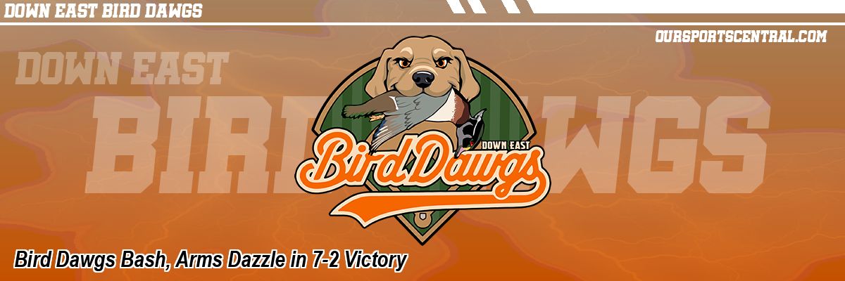 Bird Dawgs Bash, Arms Dazzle in 7-2 Victory