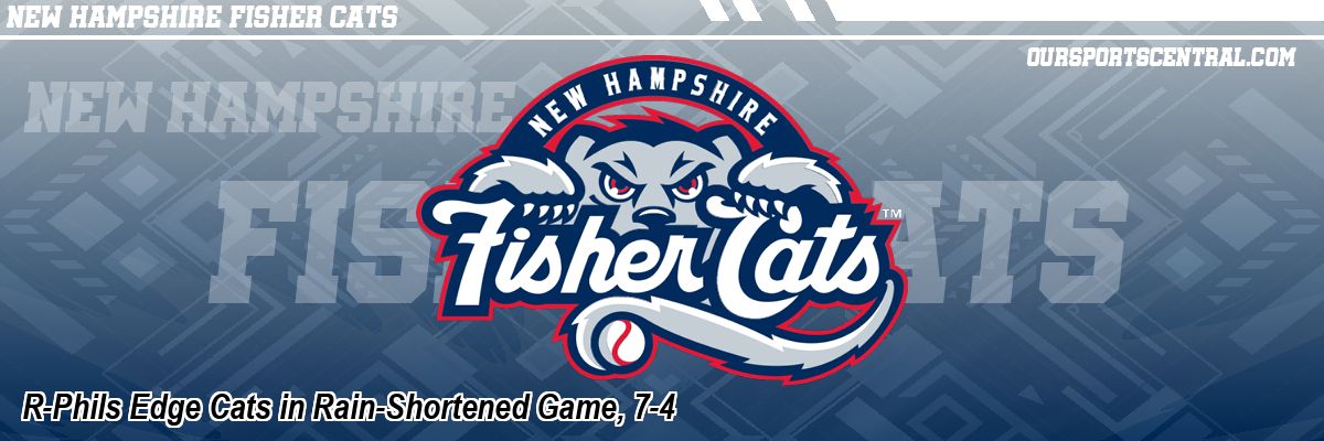 R-Phils Edge Cats in Rain-Shortened Game, 7-4