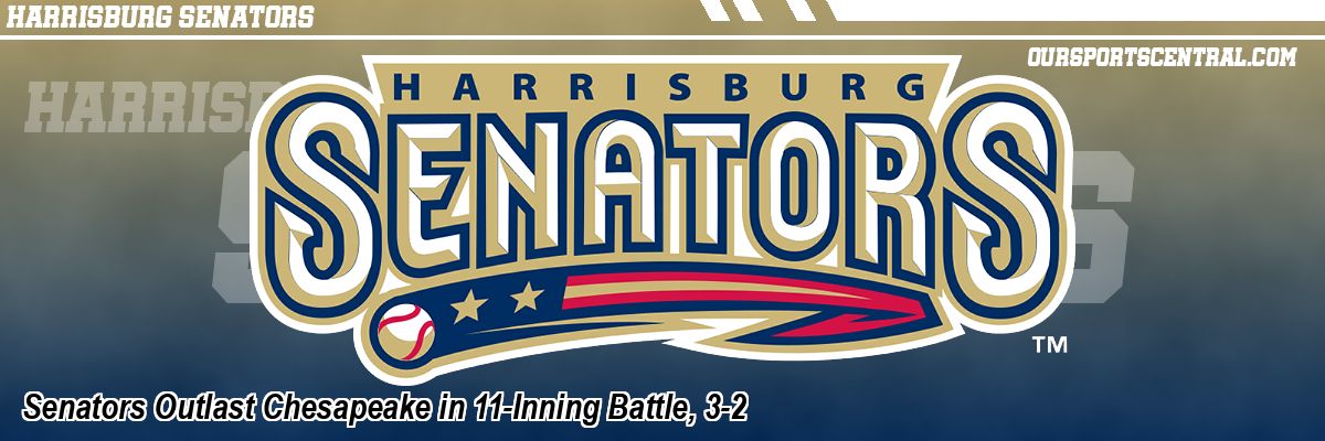 Senators Outlast Chesapeake in 11-Inning Battle, 3-2