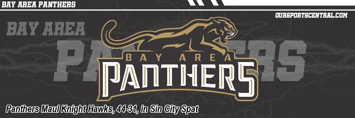 Panthers Maul Knight Hawks, 44-31, in Sin City Spat