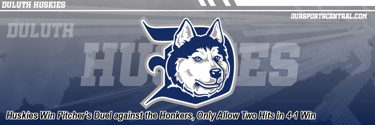 Huskies Win Pitcher's Duel against the Honkers, Only Allow Two Hits in 4-1 Win