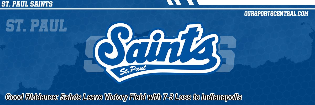 Good Riddance: Saints Leave Victory Field with 7-3 Loss to Indianapolis