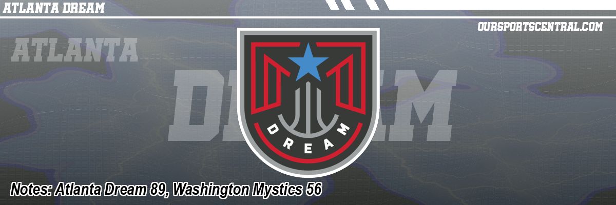 Notes: Atlanta Dream 89, Washington Mystics 56