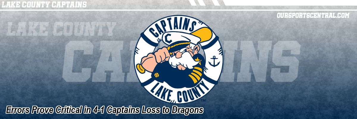 Errors Prove Critical in 4-1 Captains Loss to Dragons