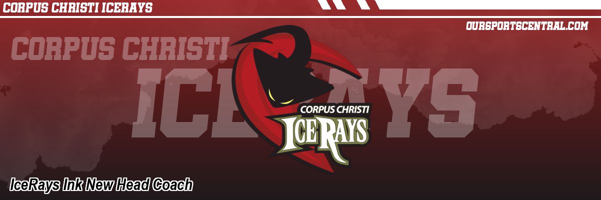 IceRays Ink New Head Coach