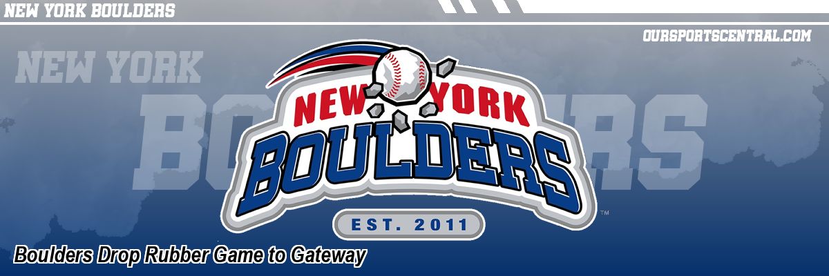 Boulders Drop Rubber Game to Gateway