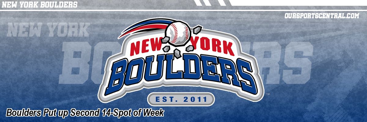 Boulders Put up Second 14-Spot of Week
