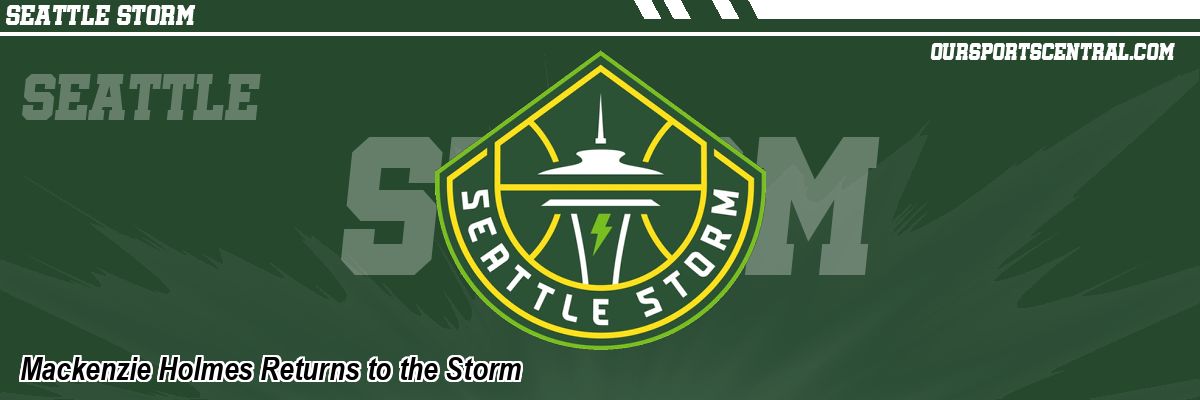 Mackenzie Holmes Returns to the Storm