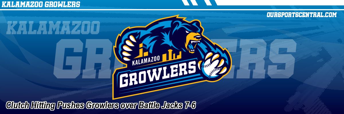 Clutch Hitting Pushes Growlers over Battle Jacks 7-6