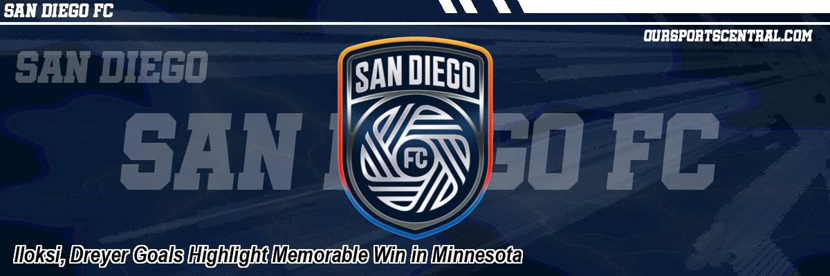Iloksi, Dreyer Goals Highlight Memorable Win in Minnesota