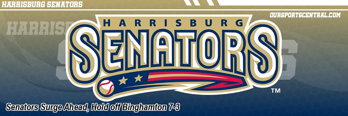 Senators Surge Ahead, Hold off Binghamton 7-3