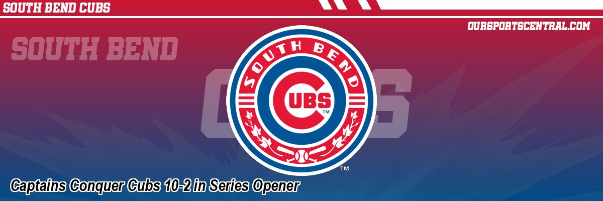 Captains Conquer Cubs 10-2 in Series Opener