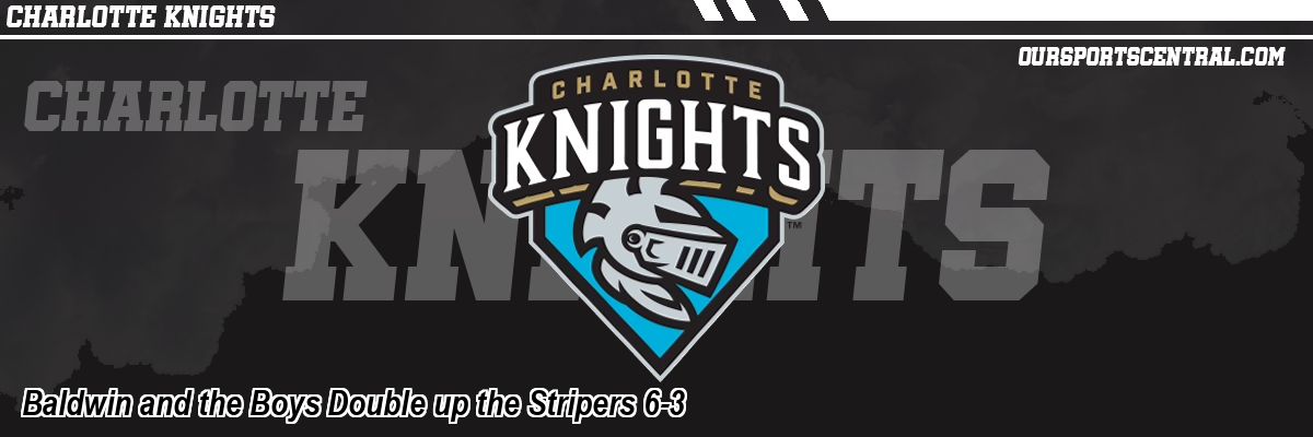 Baldwin and the Boys Double up the Stripers 6-3