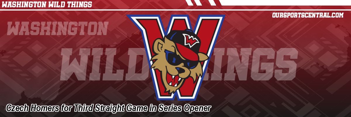 Czech Homers for Third Straight Game in Series Opener