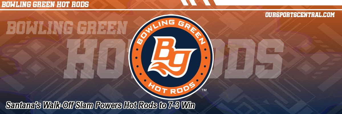 Santana's Walk-Off Slam Powers Hot Rods to 7-3 Win