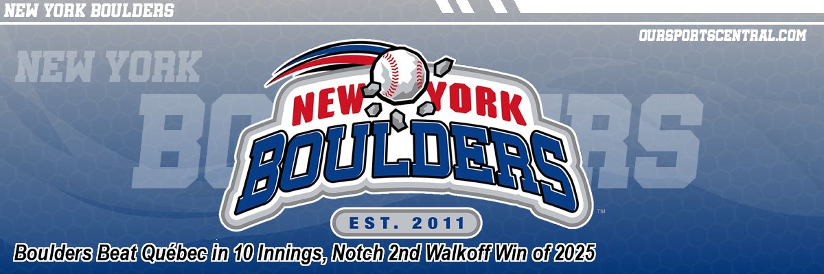 Boulders Beat Québec in 10 Innings, Notch 2nd Walkoff Win of 2025