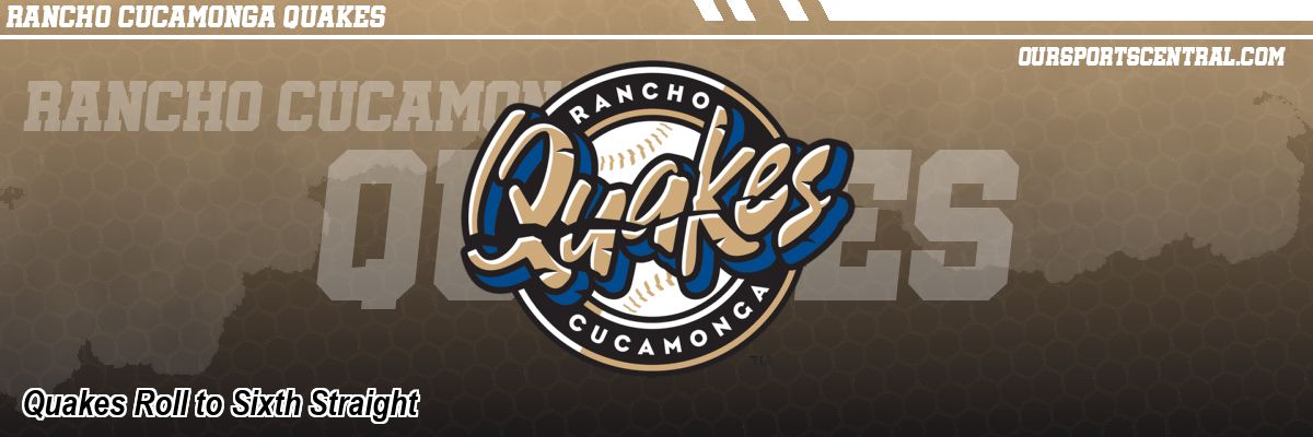 Quakes Roll to Sixth Straight