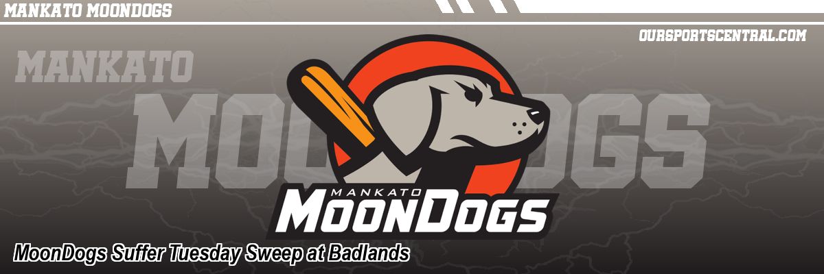 MoonDogs Suffer Tuesday Sweep at Badlands