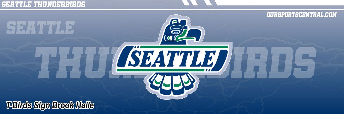 T-Birds Sign Brook Haile