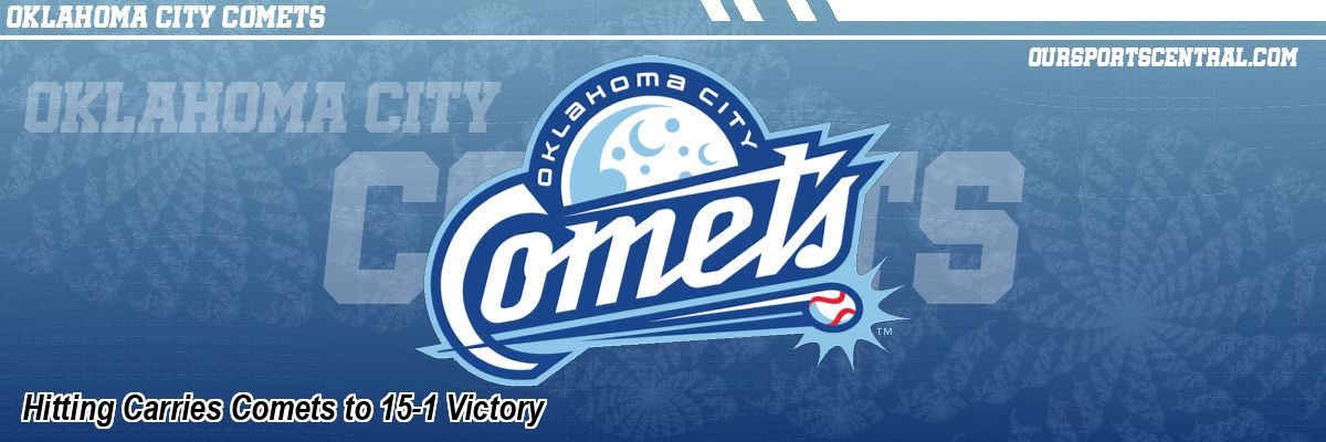 Hitting Carries Comets to 15-1 Victory