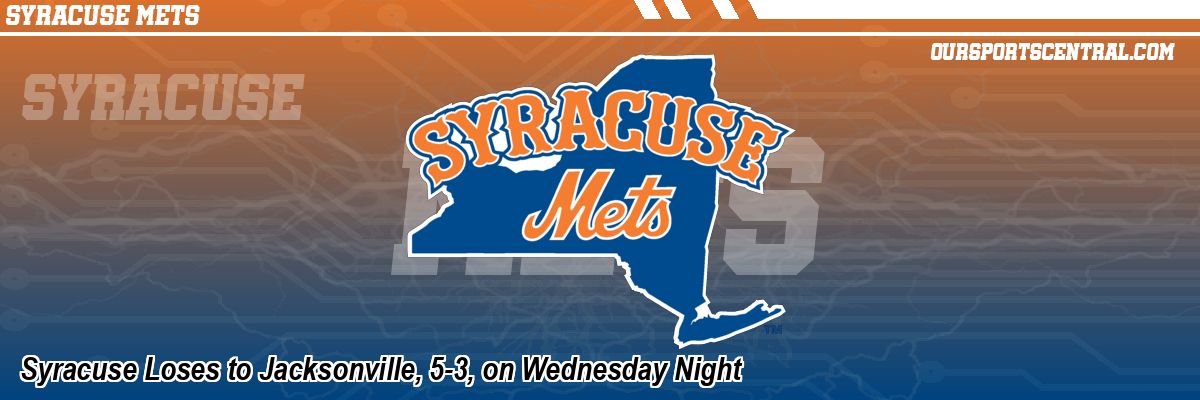 Syracuse Loses to Jacksonville, 5-3, on Wednesday Night