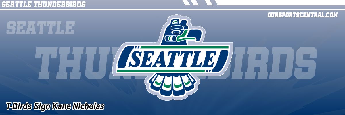 T-Birds Sign Kane Nicholas