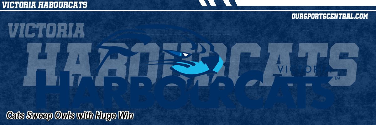 Cats Sweep Owls with Huge Win