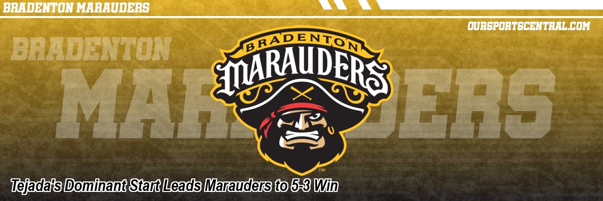 Tejada's Dominant Start Leads Marauders to 5-3 Win