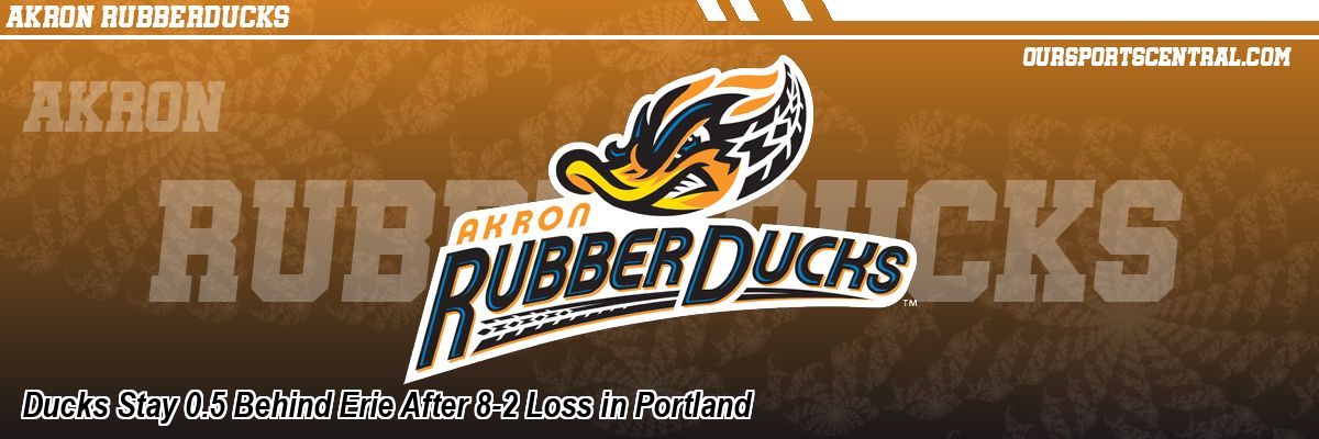 Ducks Stay 0.5 Behind Erie After 8-2 Loss in Portland