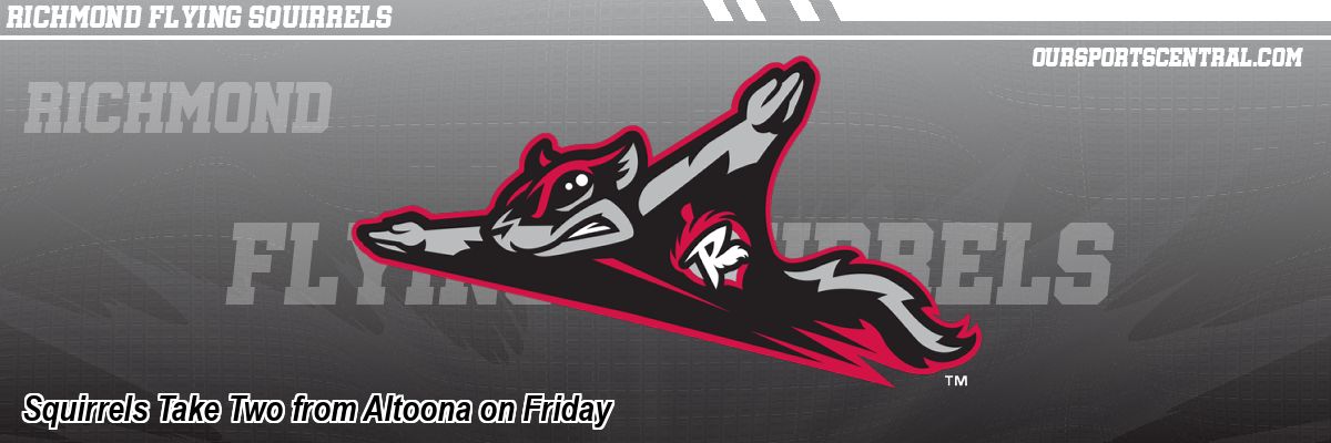 Squirrels Take Two from Altoona on Friday