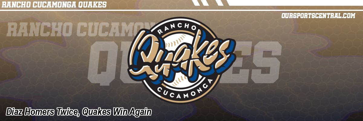 Diaz Homers Twice, Quakes Win Again