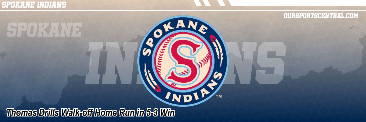 Thomas Drills Walk-off Home Run in 5-3 Win