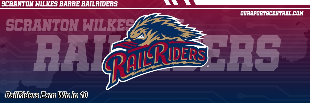 RailRiders Earn Win in 10