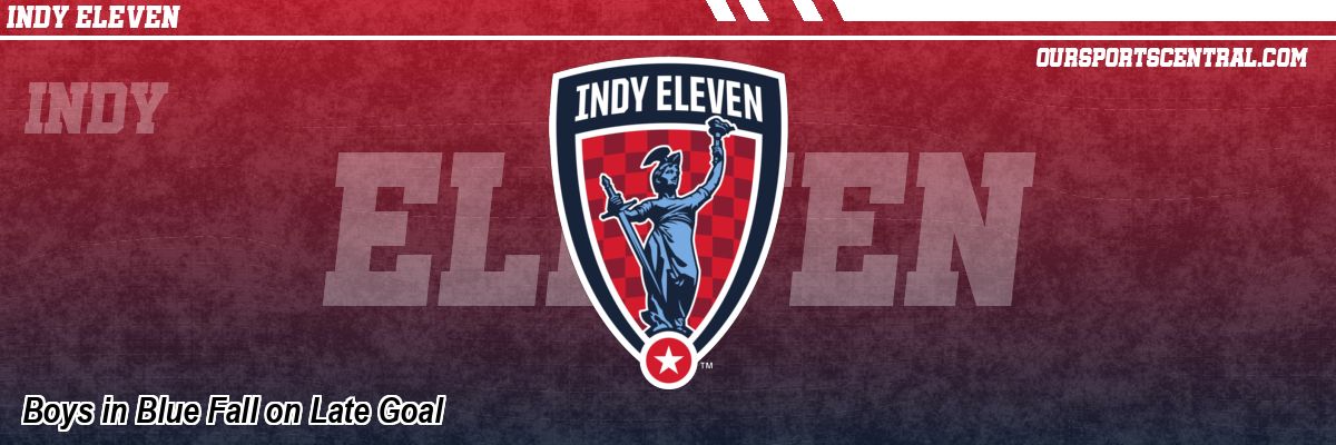 Boys in Blue Fall on Late Goal