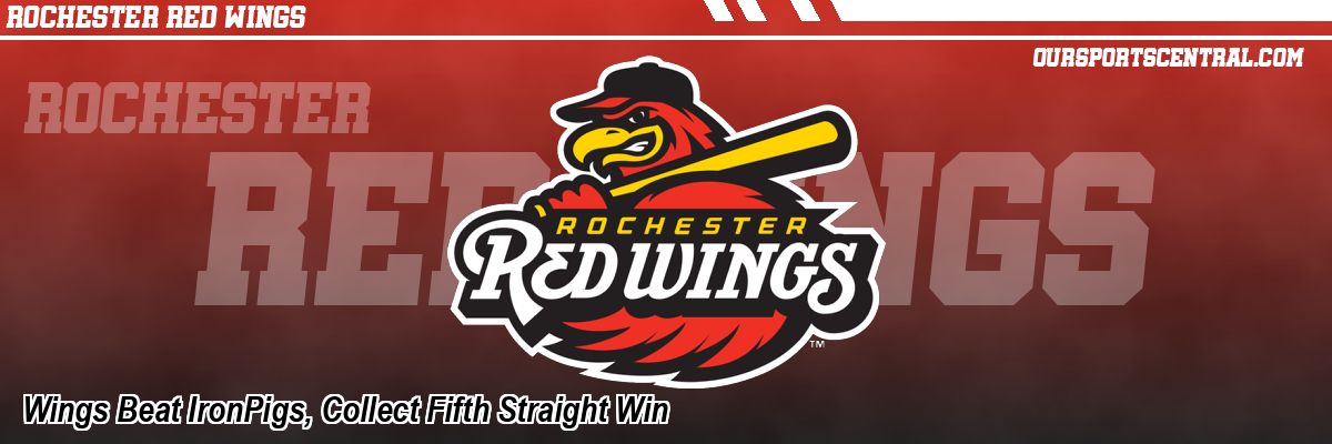 Wings Beat IronPigs, Collect Fifth Straight Win