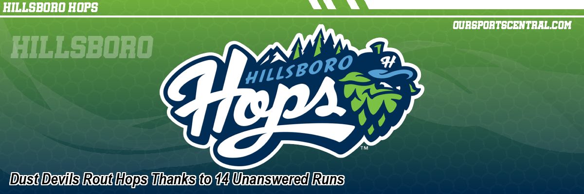 Dust Devils Rout Hops Thanks to 14 Unanswered Runs