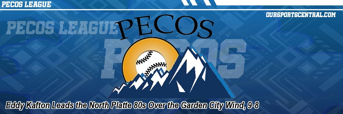 Eddy Kafton Leads the North Platte 80s Over the Garden City Wind, 9-8